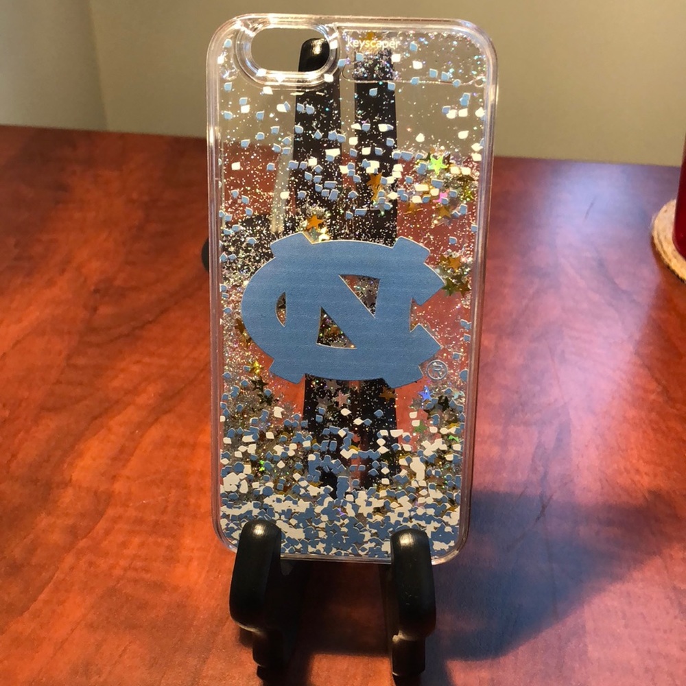 North Carolina Tar Heels Glitter iPhone 6/6s case